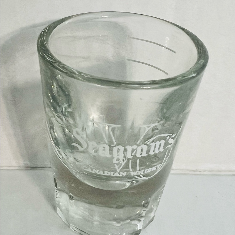 Seagrams Go Canadian Whiskey Shot Glass
